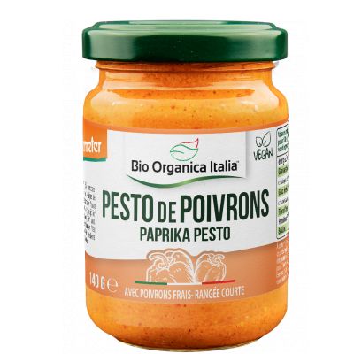 Pesto Poivrons 140 G