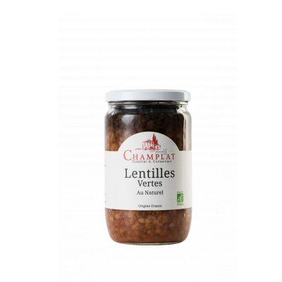 Lentilles Vertes Au Naturel 450g