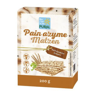 Pain Azyme Petit Epeautre 200g