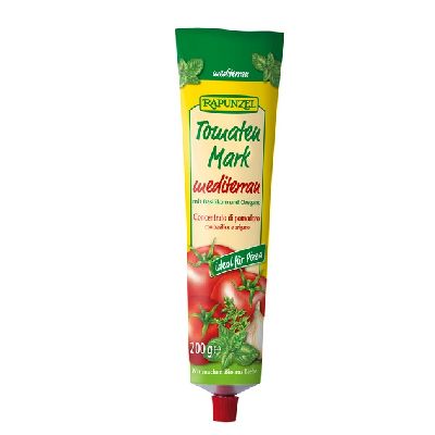 Concentre Tomate Basilic Origan Tube 200 G D'italie